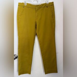 Zara Women’s Chino Mustard Pants Size 8